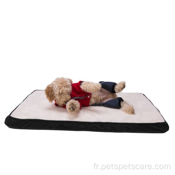 Lit de lit pour animaux de compagnie accessoires de chiens longs en peluche